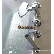 5 PCS Bath Tub Faucet with Hand Held Shower